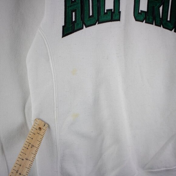 Russell Athletic Holy Cross Sweater Spell Out Mens Medium - Picture 3 of 8
